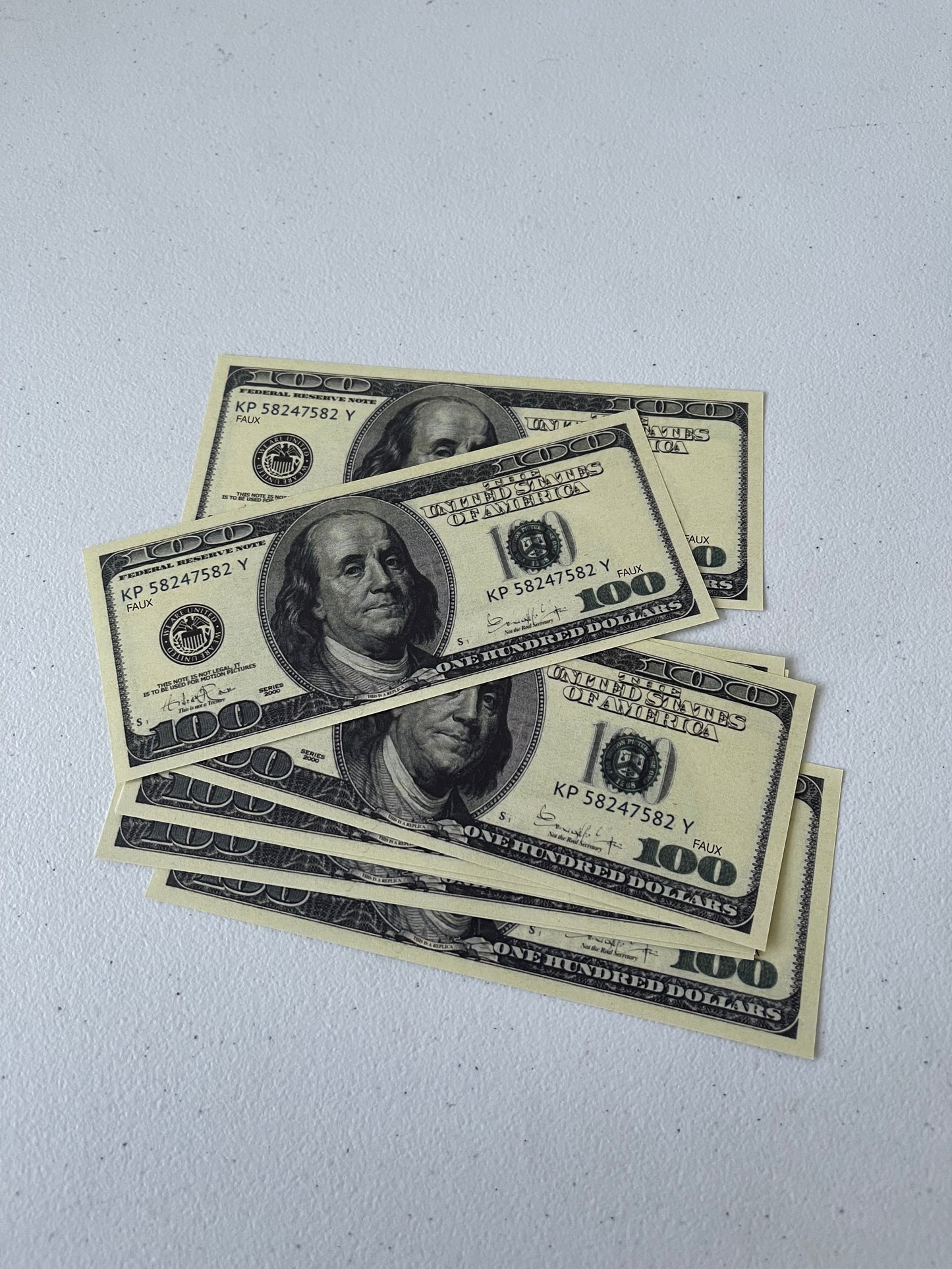 FAUX Classic Hundred bills
