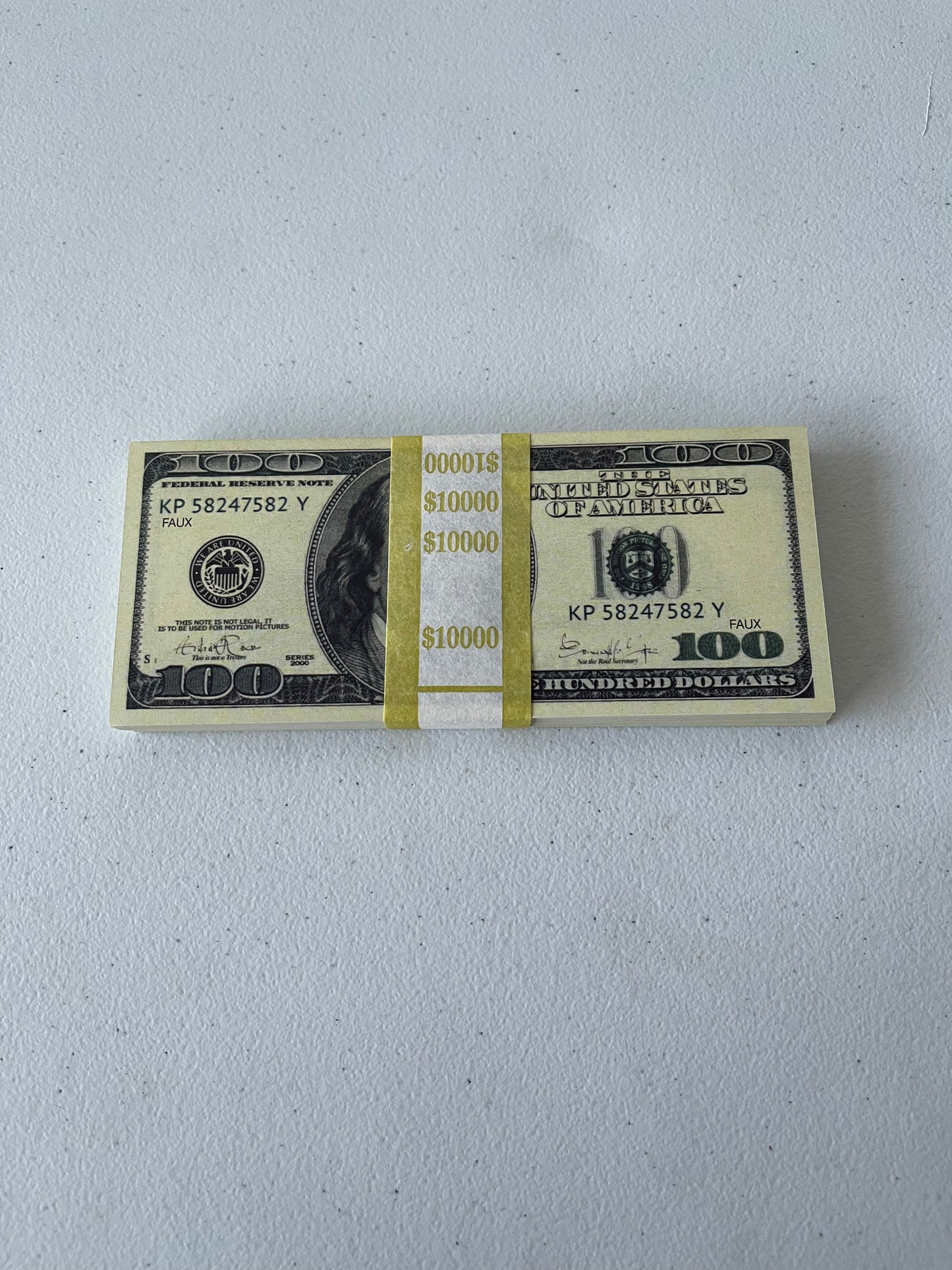 FAUX Classic Hundred bills