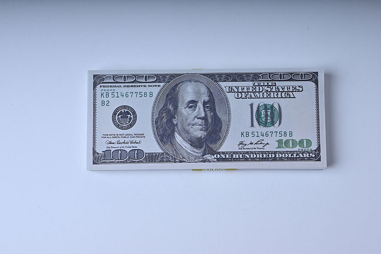 Prop Classic Hundred Dollar Bills