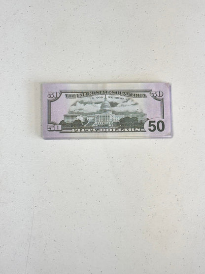 Prop 50 Dollar bills