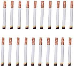 20pcs Fake Cigarettes, Novelty Prank Toys, Funny Artificial Puff Cigar ...